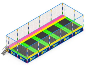 트램폴린 3D 모델