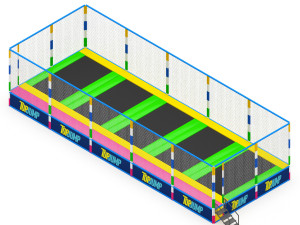 Trampoline Modèle 3D