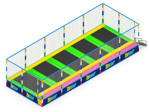 Trampoline Modèle 3D