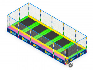 Trampoline Modèle 3D