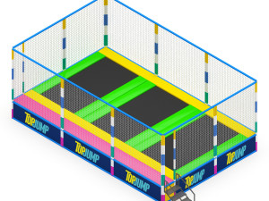 Trampoline Model 3D