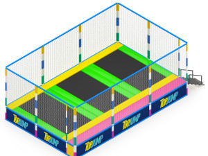 Trampoline Model 3D