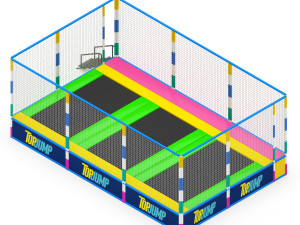 Trampoline Model 3D
