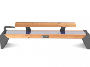 Smart Solar Bench 3D Модель
