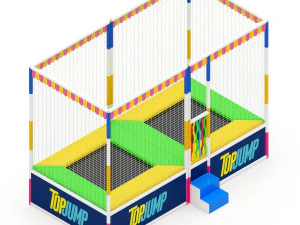 Trampolino Modello 3D