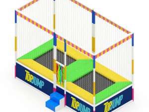 Trampolino Modello 3D
