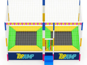 Trampolino Modello 3D