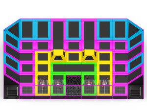Trampoline Park Model 3D