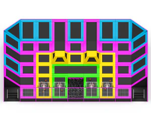 Trampoline Park 3D Model
