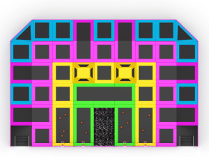 Trampoline Park Model 3D