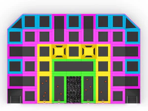 Trampoline Park 3D Model
