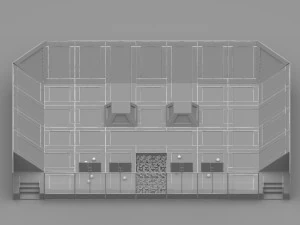 Trampoline Park 3D Model