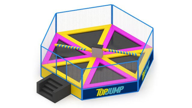 Trampoline Modelo 3D .c4d .max .obj .3ds .fbx .stl .blend 