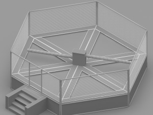 Trampoline Modelo 3D