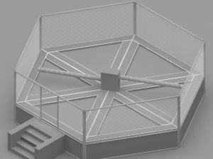 Trampoline 3D Model