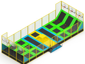 Trampoline Model 3D