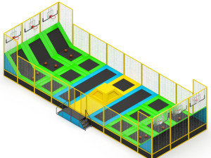 Trampoline Model 3D