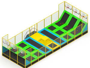 Trampoline Model 3D
