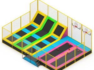 Trampoline Model 3D