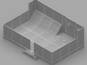 Trampoline 3D Model