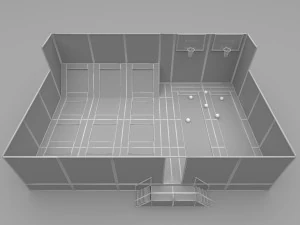 Trampoline 3D Model