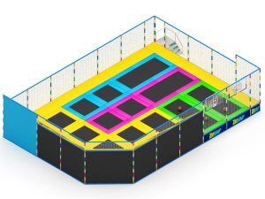 Trampoline 3Dモデル