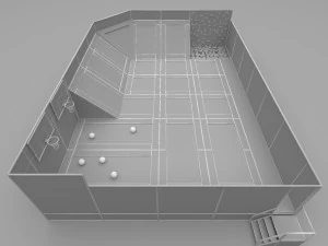 Trampoline 3D Model
