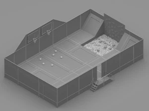 Trampolin Model 3D