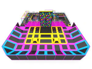 Trampoline Park 3D Model