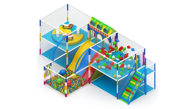 Playground 3D-Modell .c4d .max .obj .3ds .fbx .stl .blend 