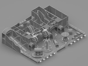 Playground Model 3D