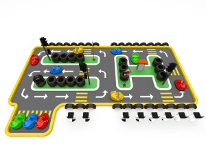 Kids Car Track Modèle 3D