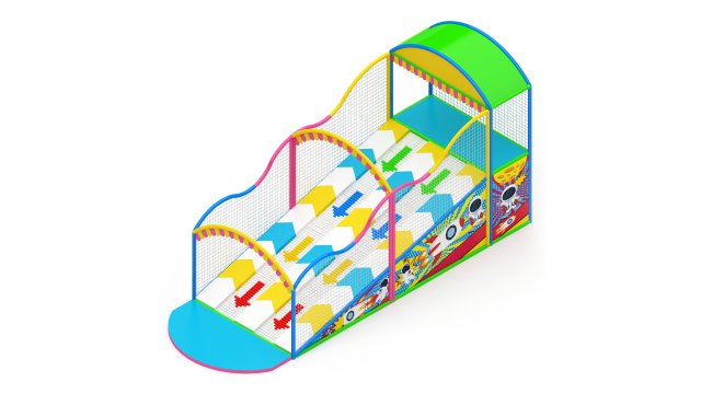 Roller Slide Model 3D .c4d .max .obj .3ds .fbx .stl .blend 