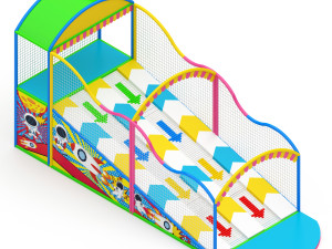 Roller Slide Model 3D