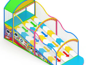 Roller Slide 3D Model