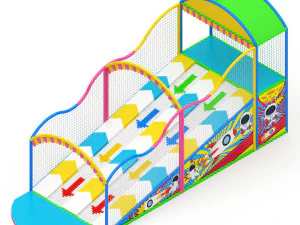 Roller Slide 3D Model