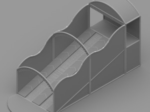 Roller Slide Model 3D