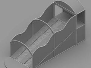 Roller Slide 3D Model
