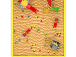 Sand Box 3D Model