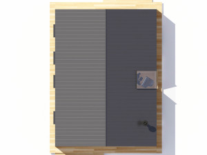 Villa With interior furniture Model 3D