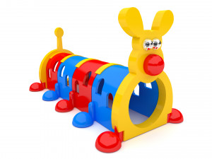 Snail Children Play 3D 模型