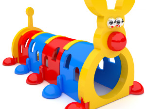 Snail Children Play 3D-Modell