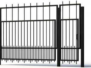 Fence Collection - 43 Items 3D Model