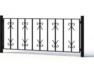 Fence Collection - 43 Items 3D Model