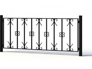 Fence Collection - 43 Items 3D Model