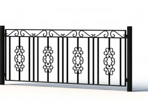 Fence Collection - 43 Items 3D Model