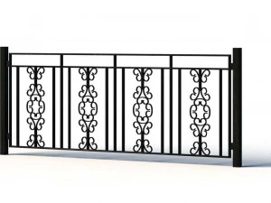 Fence Collection - 43 Items 3D Model