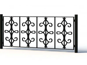 Fence Collection - 43 Items 3D Model