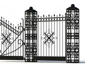 Fence Collection - 43 Items 3D Model