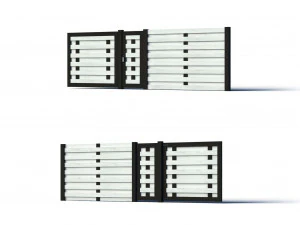 Fence Collection - 43 Items 3D Model